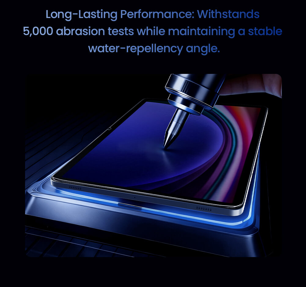 Защитное стекло NILLKIN для Samsung Galaxy Tab S10 Fan Edition (Tab S10 FE), Tab S9 Fan Edition (Tab S9 FE), Tab S9 (индекс H+ Pro)